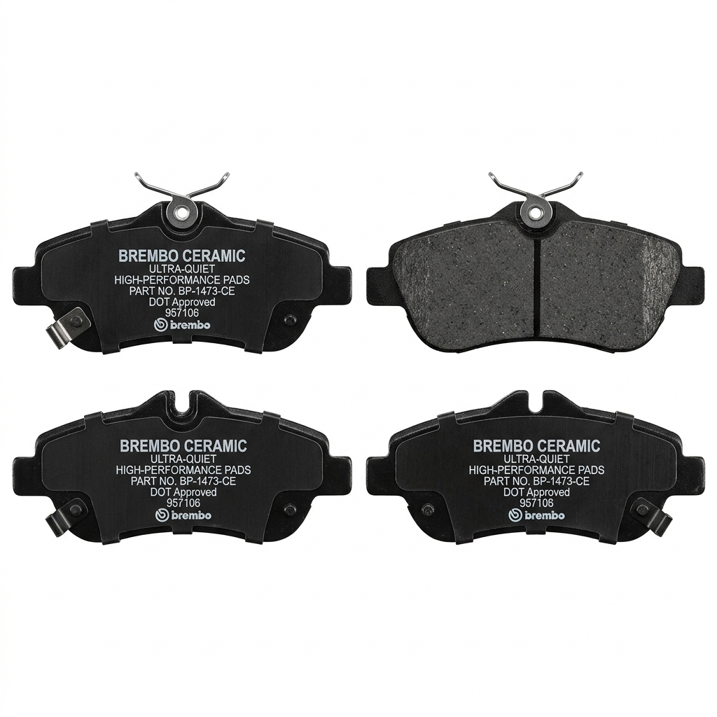 Prime Brakes Premium Front Brake Pad Set